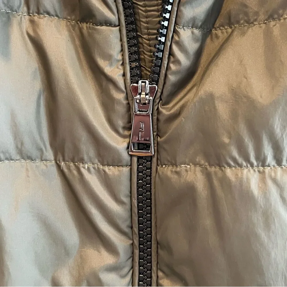 Polo Ralph Lauren Down Performance Hooded Vest in Olive Green and Black
